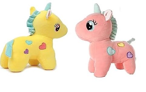 Soft Toy Combo Set of 2 Cute Unicorn Stuffed Plush Soft Toy for Kids (30CM) (B0CDS6BR42) Amazon Price History, Amazon Price Tracker