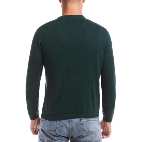 Weatherproof Vintage Mens Ribbed Trim Cotton V-Neck Sweater2