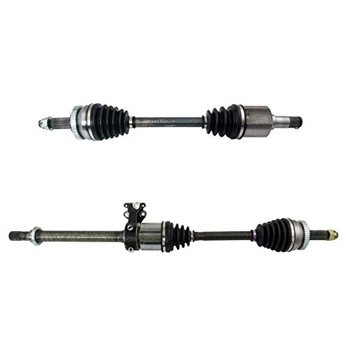 Image of TRQ Front Driver and Passenger Side CV Axle Assembly Set 2 Piece Compatible with 2006 Hyundai Sonata V6 3.3L 2007 Sonata Limited 2007 SE 08-10 V6 3.3L 07-10 Azera Limited Azera SE