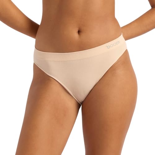 Image of Boody -Classic Bikini -Women's Underwear -Mid Rise, Moderate-Full Coverage Fit -Soft, Flat-Ribbed Waistband -Bamboo Viscose