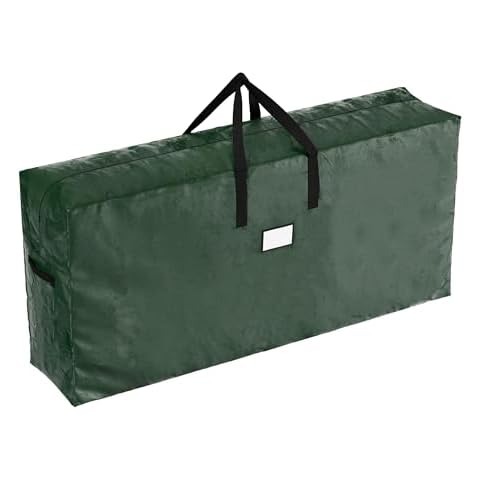 Christmas Tree Storage Bag - Storage Bags for 9FT Disassembled Artificial Trees, Seasonal Decor, Packing, Moving, and Home Storage by Elf Stor (Green) Cover