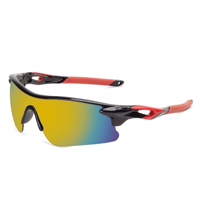 Rewil Mens Sports Sunglasses Non Polarized UV Protection Sunlight Light Weight Sunglass for Men Cycling Running Driving Fishing Glasses-image-36