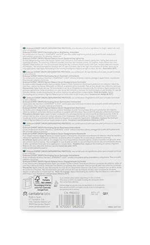 Endocare Expert Drops Depigmenting Protocol - Tratamiento Facial Despigmentante, Antioxidante, Iluminador, Antipolución… - Imagen 3