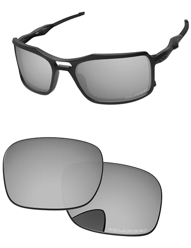 Image of Replacement Lenses for Oakley Triggerman OO9266 Sunglass Chrome Silver Polarized