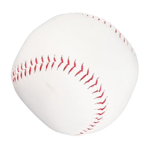 equlup Softball, Soft Filling Practice Trainning PVC Hand Sewing Softball Sports Practice Softballs Weight Tournament Balls for Practice Games Training