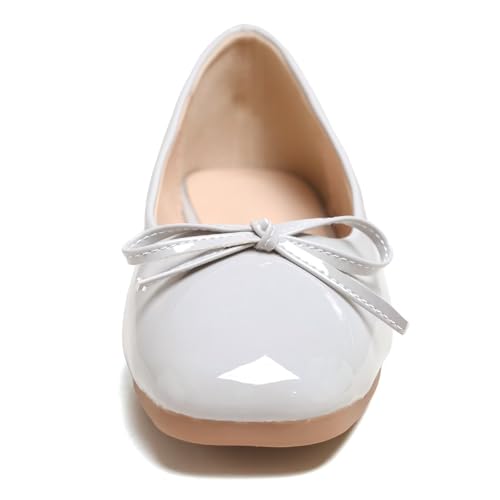 Image of Dear Time Women's Casual Foldable Ballet Flats Square Toe Ballerina Flats Shoes Comfortable