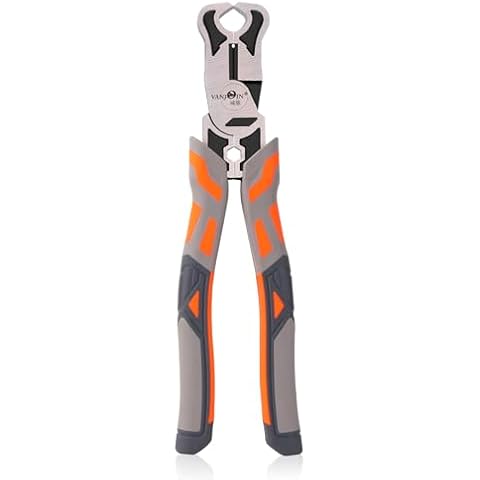 VANJOIN Wire Cutters Nut Crackers with Clamping Function, Hexagonal Wrench, and Pull Through Wire Tool - Multi-Purpose Wire Cutting Pliers Cover