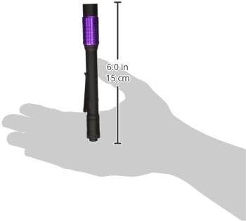 Miniatura 4 de Streamlight 66148 Stylus Pro USB 400nm UV recargable pluma con adaptador de CA de 120V, cable USB y funda de nailon, color negro