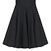 Sunny Fashion Girls Dress Black Lace Hollow Back Formal Party Evening Long Sleeve Size 7