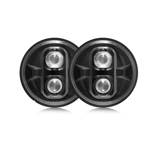 Faros LED H6024 halo redondo de 7 pulgadas para rutas nocturnas seguras