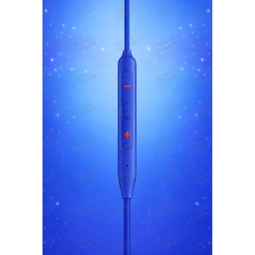 Image of Original Earphone for OnePlus Z2 ANC Neckband Bluetooth with Stylish Build (Blue)