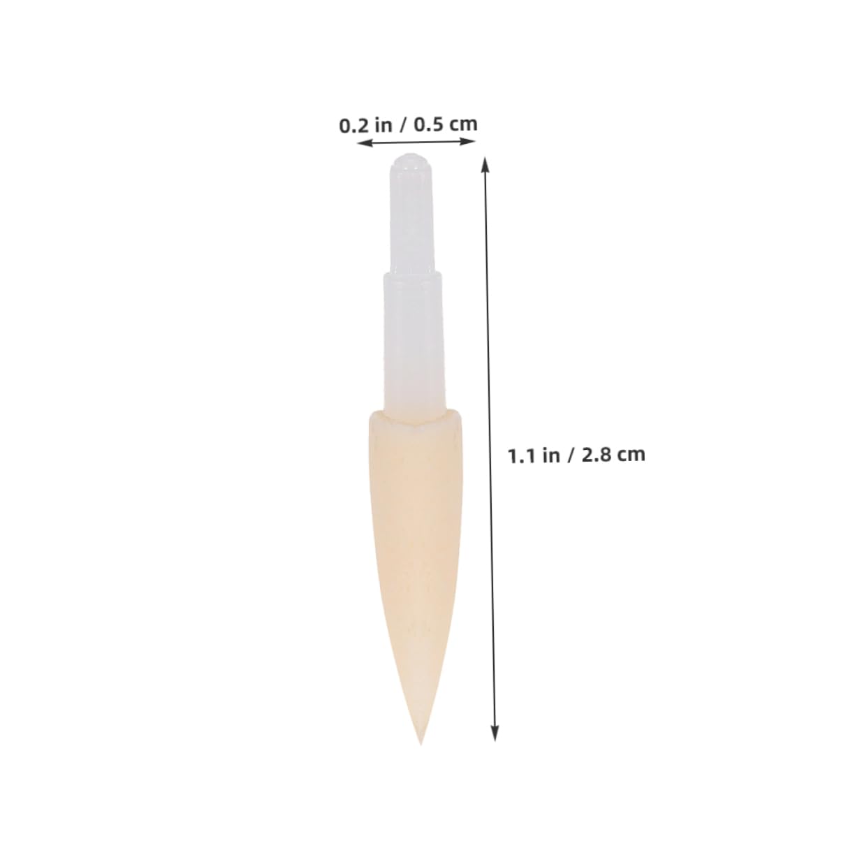 DIYEAH Sponge Pen Head Replacement Brush Pen Refills Soft Brush Tips for Calligraphy Writing Utensils