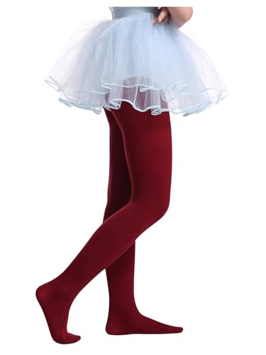 SHENHE Girl's Footed Tights Stretchy Ballet Dance Cute Leggings