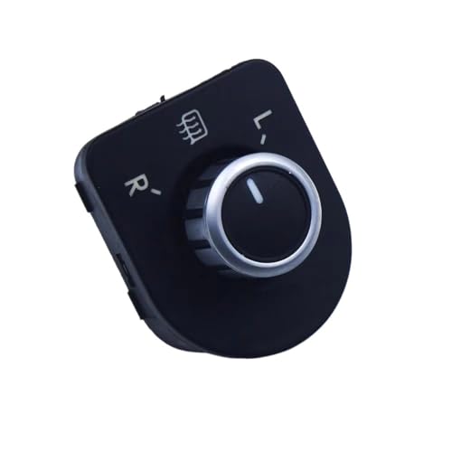 �ԗp�~���[�X�C�b�` Compatible With Bora For Golf MK4 For Passat B5 1999-2005 1J1959565F 1J1 959 565F �T�C�h�~���[�����X�C�b�`�m�u ����(With Chrome)