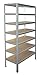 Produktbild shelfplaza® HOME Schwerlastregal 200x75x40cm verzinkt/Metallregal mit 7 Böden/als Kellerregal, Garagenregal, Werkstattregal oder Lagerregal/Steckregal Metall mit 125kg Tragkraft