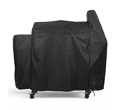 ZJYWSCH Grill Cover for Pit Boss Savannah Onyx Edition Wood Pellet Grill PB1500NX 600D Heavy Duty Waterproof Pit Boss Savannah Onyx 1500 Grill Smoker Cover