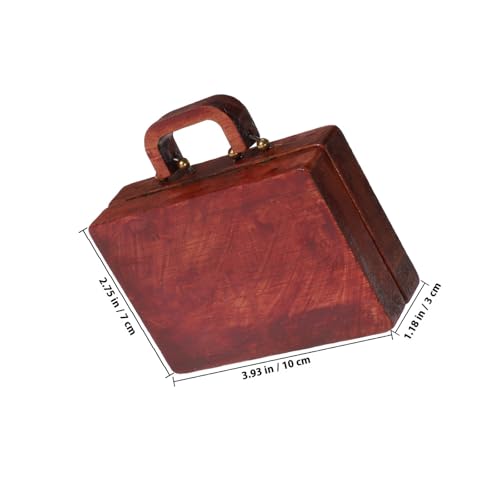 Valise de présentation minérale compacte en bois - 3