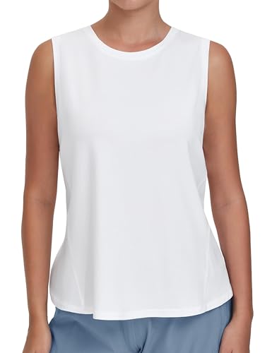 THE-GYM-PEOPLE-Womens-Workout-Tank-Tops-Loose-Fit-Sleeveless-Breathable-Yoga-Shirts-with-Side-Slits