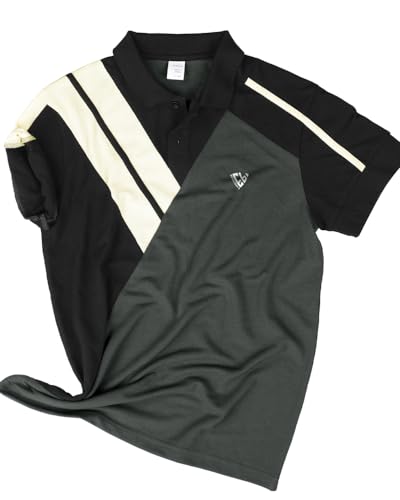 Image of Noble Monk Men's Regular Fit Polo T Shirt |Half Sleeves |Collar Tshirts T Shirt | Casual Tshirt