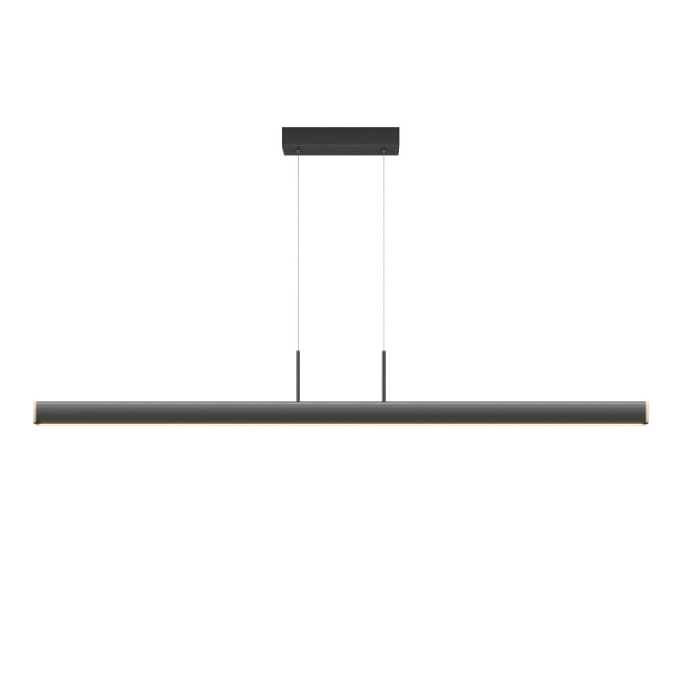 Sufitowe oprawy oświetleniowe wiszące LED Liniowa wyspa kuchenna LED Regulowana metalowa aluminiowa lampa wisząca do stołu w jadalni Lampy wiszące do biura (Ne