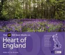 Paperback Heart of England (AA 100 Best Walks in) Book