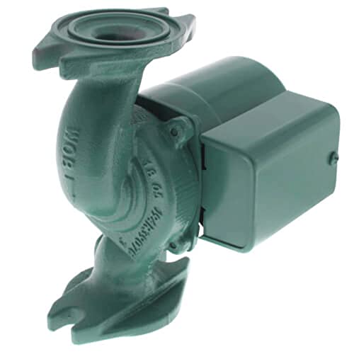 Taco 007-F5 Cast Iron Circulator, 1/25 HP Pump with Universal Pump Flange Gaskets and Wire Gland, Green
