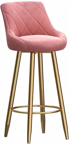 Taburetes Altos de Cocina Rosa Fucsia Marca Generic