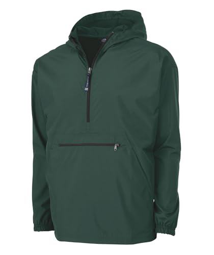 Image of Charles River Apparel Youth Pack-N-Go Pullover, Kids Lightweight Packable Water-Resistant Windbreaker