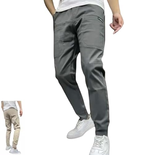 Vogany Cargo Pants, Men Comfortable Cargo Pants with Great Storage Capacity, High Stretch Multi Sweatpants