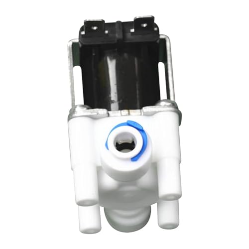 Électrovanne d'eau DN8 1/4" DC48V connecteur rapide vanne plastique - 7