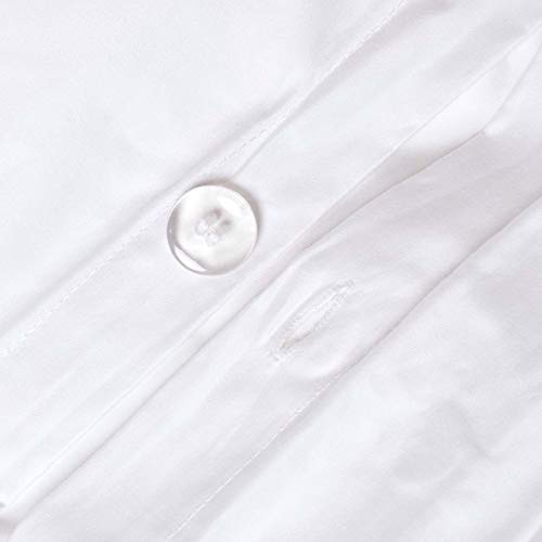 HOMESCAPES Set copripiumino per letto singolo, in