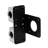 Lysee 3D Printer Parts & Accessories - New Reprap 3D Printer Prusa i3 Anet All Metal X Carriage with Belt Holder for MK8 Extruder 45mm Rod Distance Extruder Carriage - (Color: Black)