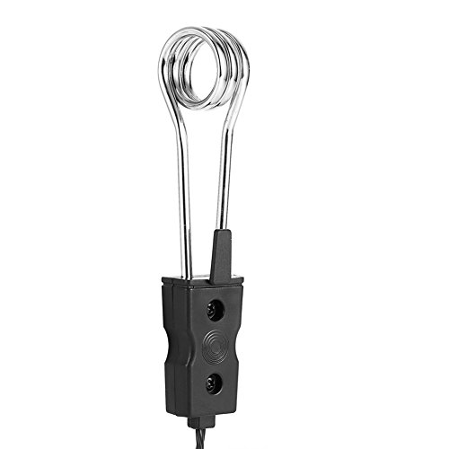 Fdit 12V/24V Mini Portable Electric Car Boiled Water Immersion Heater Traveling Camping Picnic