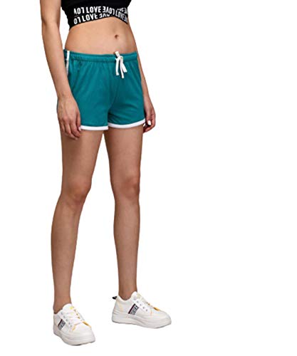 Image of KOTTY Women's Night Shorts(Red&Green,30)
