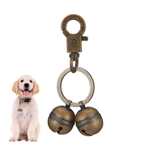 Bsdurable Copper Bells for Dog Collars bell for dog collar pet supplies bell dog training. Bell for dog collar pet supplies bell dog training?Halloween gifts, Christmas gifts-1pc