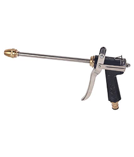 SYGA High Pressure Brass Nozzle Water Spray Gun Car/Bike/Gardening Wash SYGA High Pressure Brass Nozzle Water Spray Gun Car/Bike/Gardening Wash