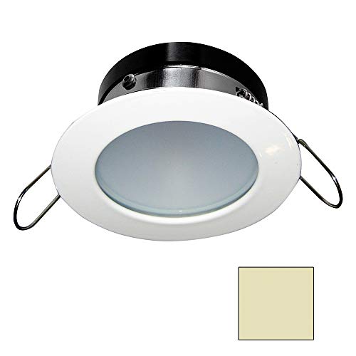 A1110Z-31CAB - Aftermarket Replacement I2systems Apeiron A1110z - 45w Spring Mount Light - Round - Warm White - White Finish Compatible with I2Systems Inc