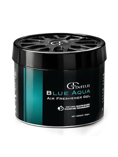 Image of Blue Aqua Gel Car Perfume | 120g Leakproof Air Freshener | Aqua Scent Car Perfume | Long-Lasting 45 Days | Premium Car Accessories