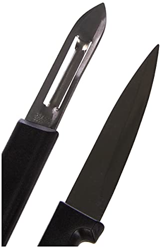Set cuchillos cocina 3 piezas acero inox base miniatura 5