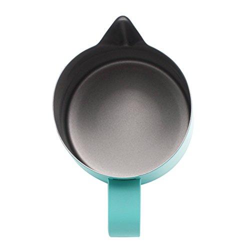 Dianoo Jarra De Jarra De Espuma De Acero Inoxidable Jarra Humeante Adecuada Para Café Latte Y Leche Con Espuma 350ml… - Imagen 6