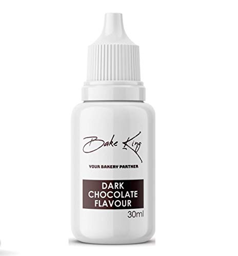 BAKE KING Dark Chocolate Flavour Essence 30ml | Baking Essential Ideal for Cakes, Jams, Cookies, Ice Creams, Chocolate