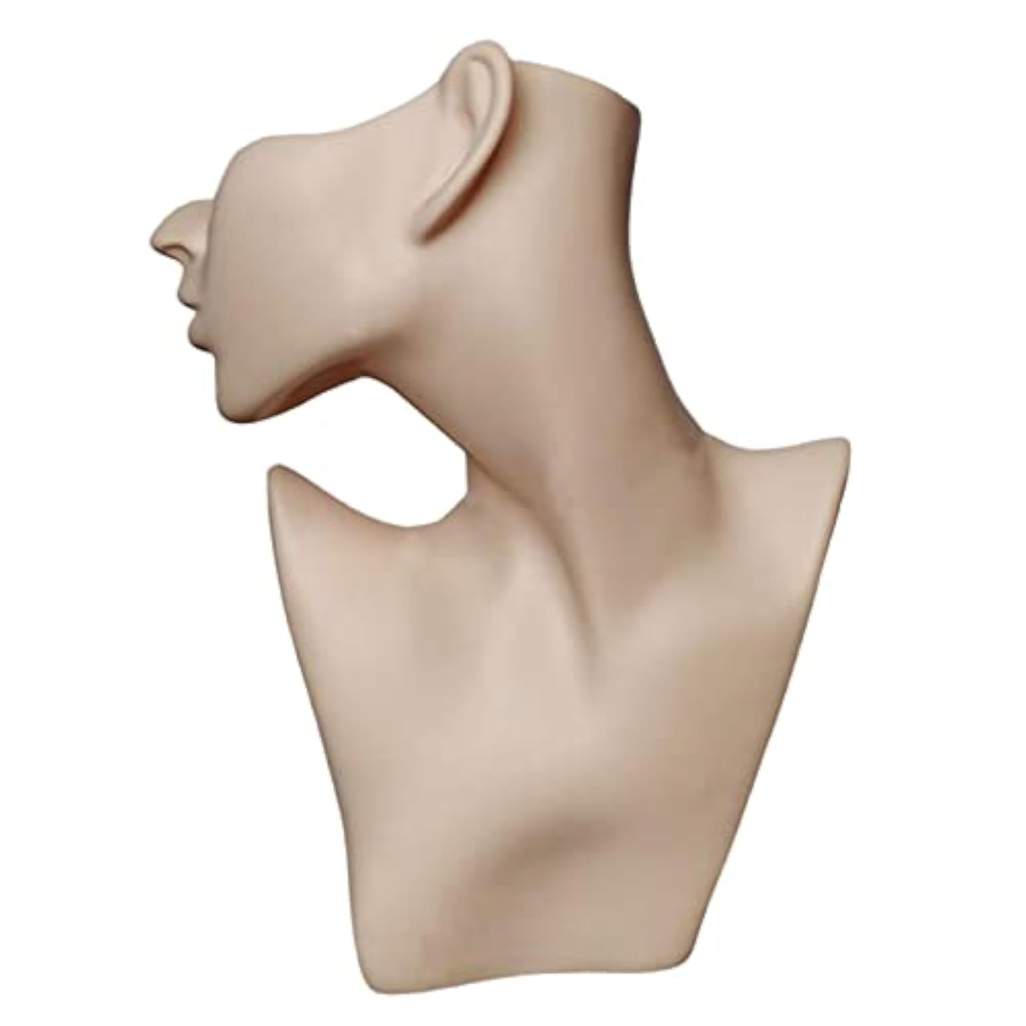 2pcs Necklace Jewelry Display Model Head Jewelry Stand