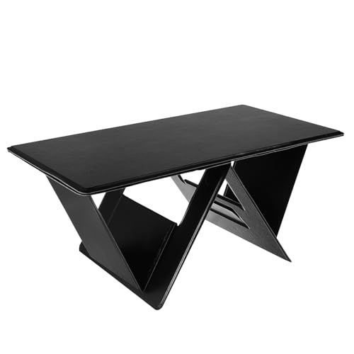 GRIRIW Portable Foldable Laptop Desk for Bed Travel Stand with Non Slip Design Space Saving Lap Desk for Home The Go Use Lightweight Sturdy