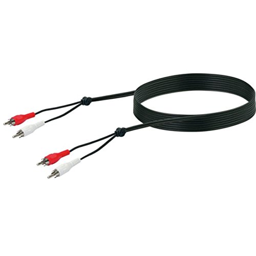cik5125 10 m 2 x RCA 2 x RCA Black Audio Cable