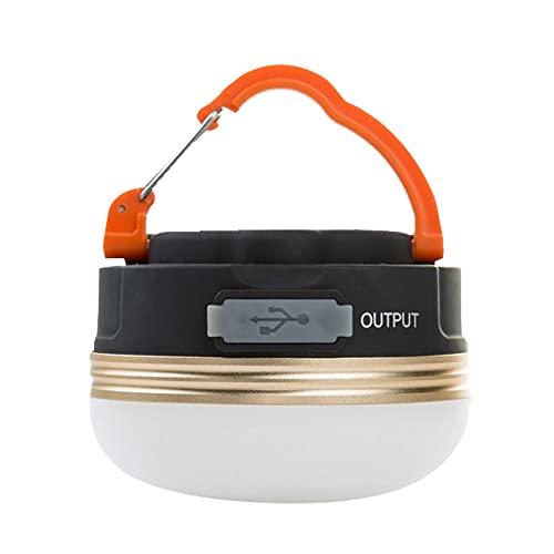 CXAFQ Luz de Tienda de Campaña con USB Magnético Recargable, Luz LED Recargable, 3 Modos, Linterna de Camping al Aire Libre, Lámpara de Emergencia para Senderismo, Camping, Emergencias, Cortes Cover