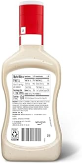 Amazon Saver, Ranch Dressing & Dip, 16 Fl Oz (Previously Happy Belly, Packaging May Vary)