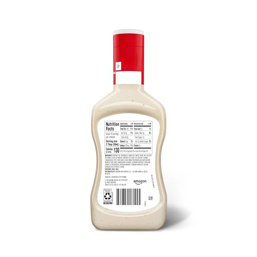 Amazon Saver, Ranch Dressing & Dip, 16 Fl Oz (Previously Happy Belly, Packaging May Vary)