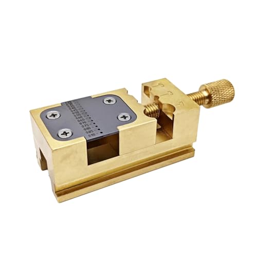 Okeeyseda Mini-Schraubstock für Handwerkzeuge, Mini-Schraubstock Aus Messing, Kann zum Einspannen Von Mini-Uhren und Mini-Teilen Verwendet Werden Okeeyseda Mini-Schraubstock für Handwerkzeuge, Mini-Schraubstock Aus Messing, Kann zum Einspannen Von Mini-Uhren und Mini-Teilen Verwendet Werden