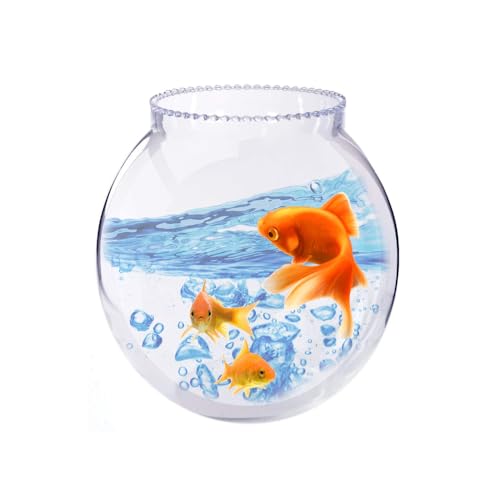 Image of AAMU Moon Mini Flower Vase, Candy Jar, Glass Planter for Money Plant & Bamboo Plant, Small Size Fish Bowl for Bars, Cafes, Modular Kitchen, Home, Table & Office Decoration - Pack of 3 Piece, 4 Inches