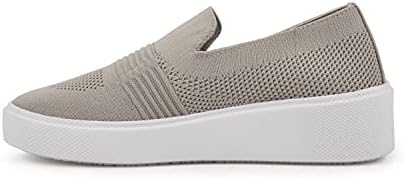 WHITE MOUNTAIN Shoes Women's Dynasty Slip-on Sneaker, Taupe/Fabric, 11 M | Image 2